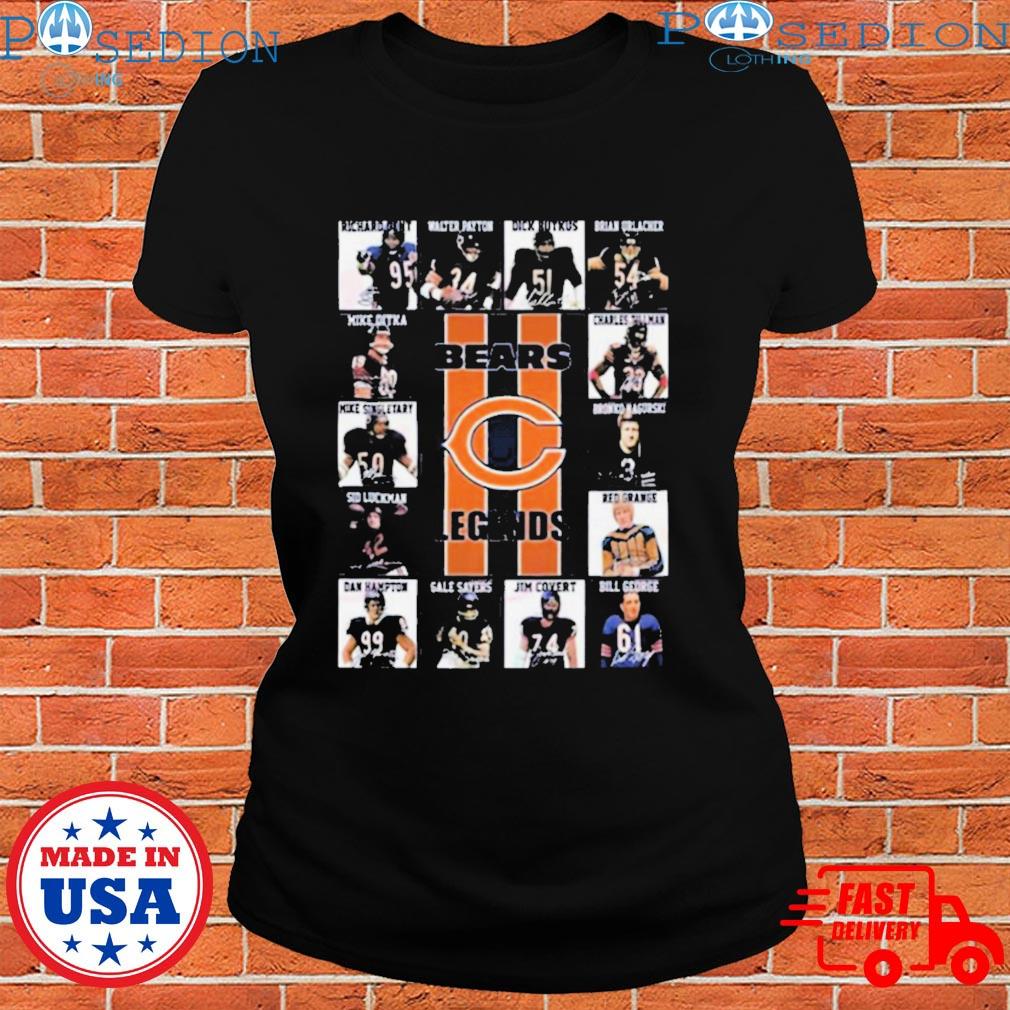 Chicago Bears Legends Players 2023 Signatures T-Shirt, hoodie, sweater,  long sleeve and tank top