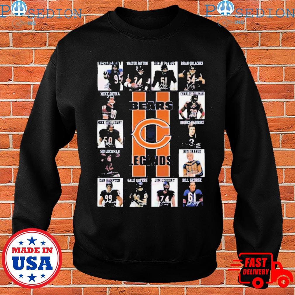 Chicago Bears Players Go Bears Signatures Shirt, hoodie, sweater, long  sleeve and tank top