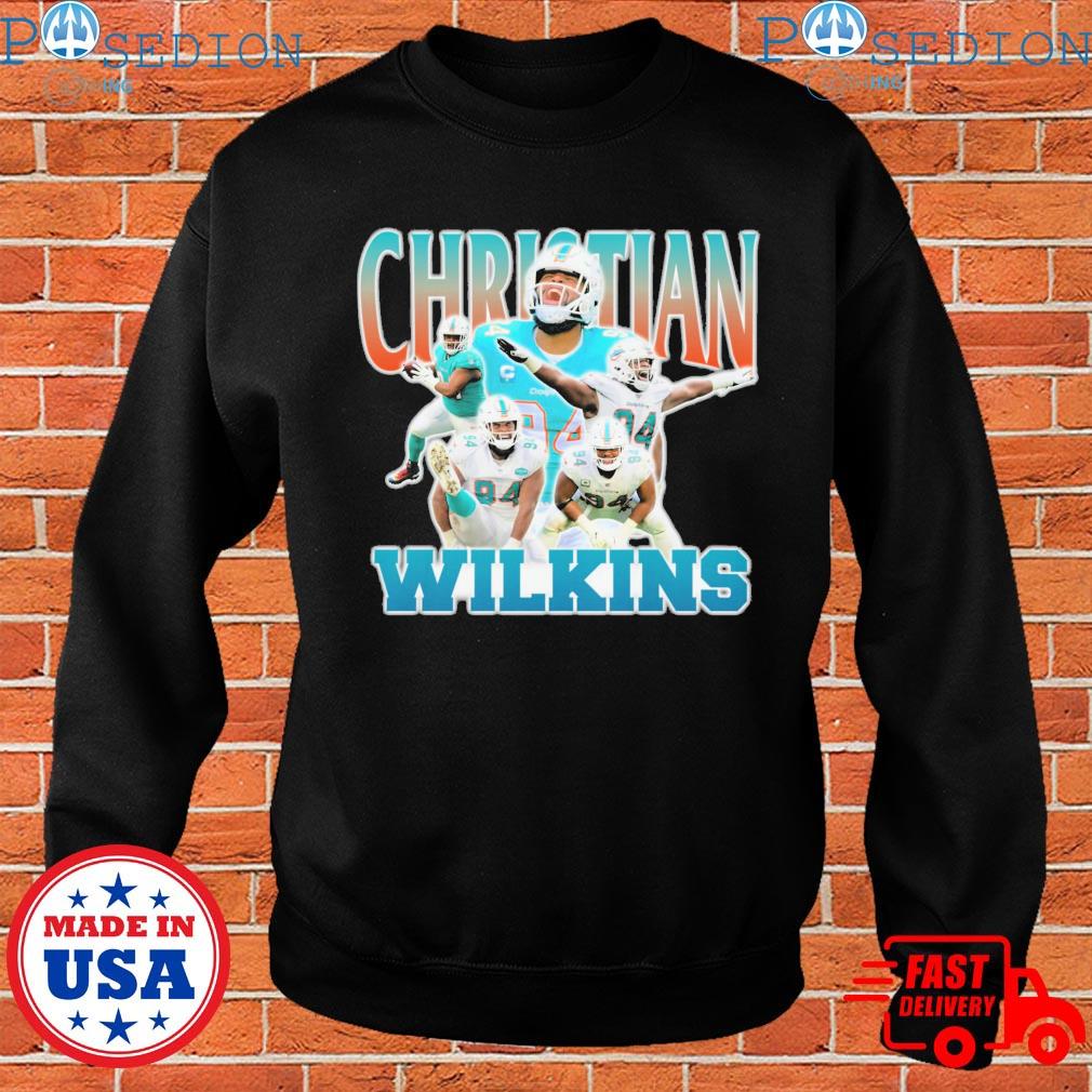 Christian Wilkins Miami Dolphins T-Shirt, hoodie, sweater, long