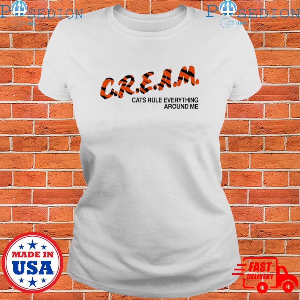 Cincinnati Bengals Cream Cats Rule Everything About Me T-Shirts