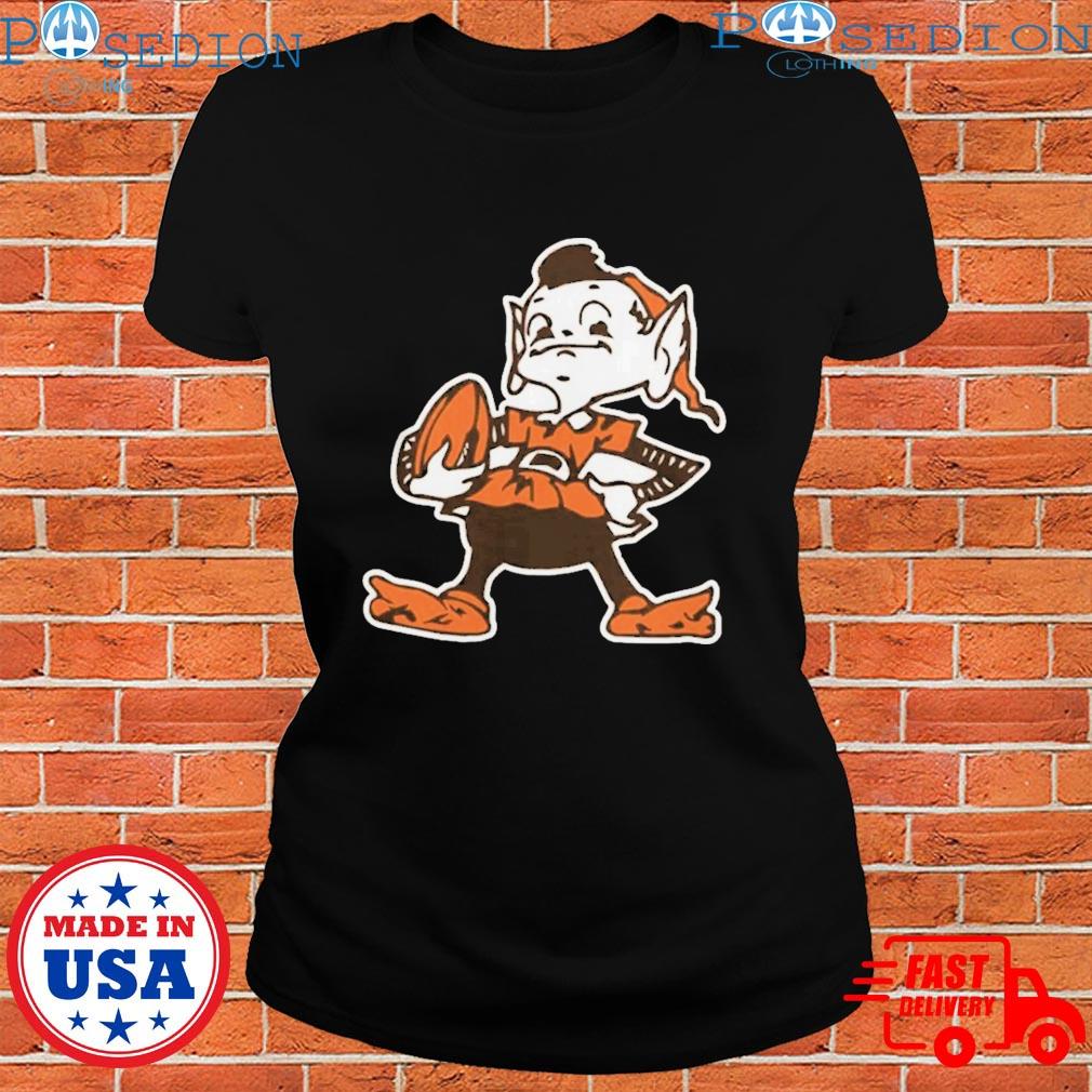 Official cleveland Browns Brownie Elf Logo T Shirts, hoodie, tank top,  sweater and long sleeve t-shirt