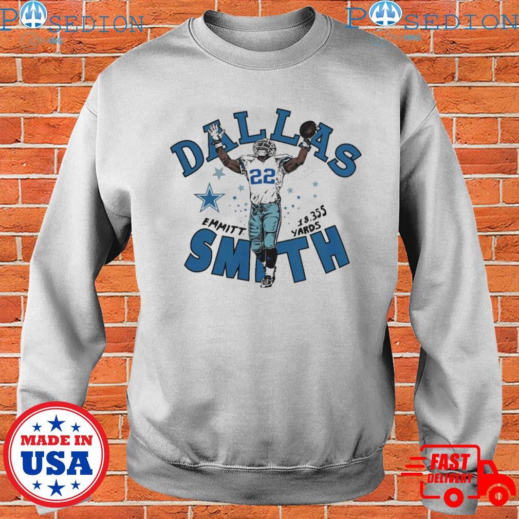 Official dallas Cowboys Emmitt Smith Rushing Record T-Shirts