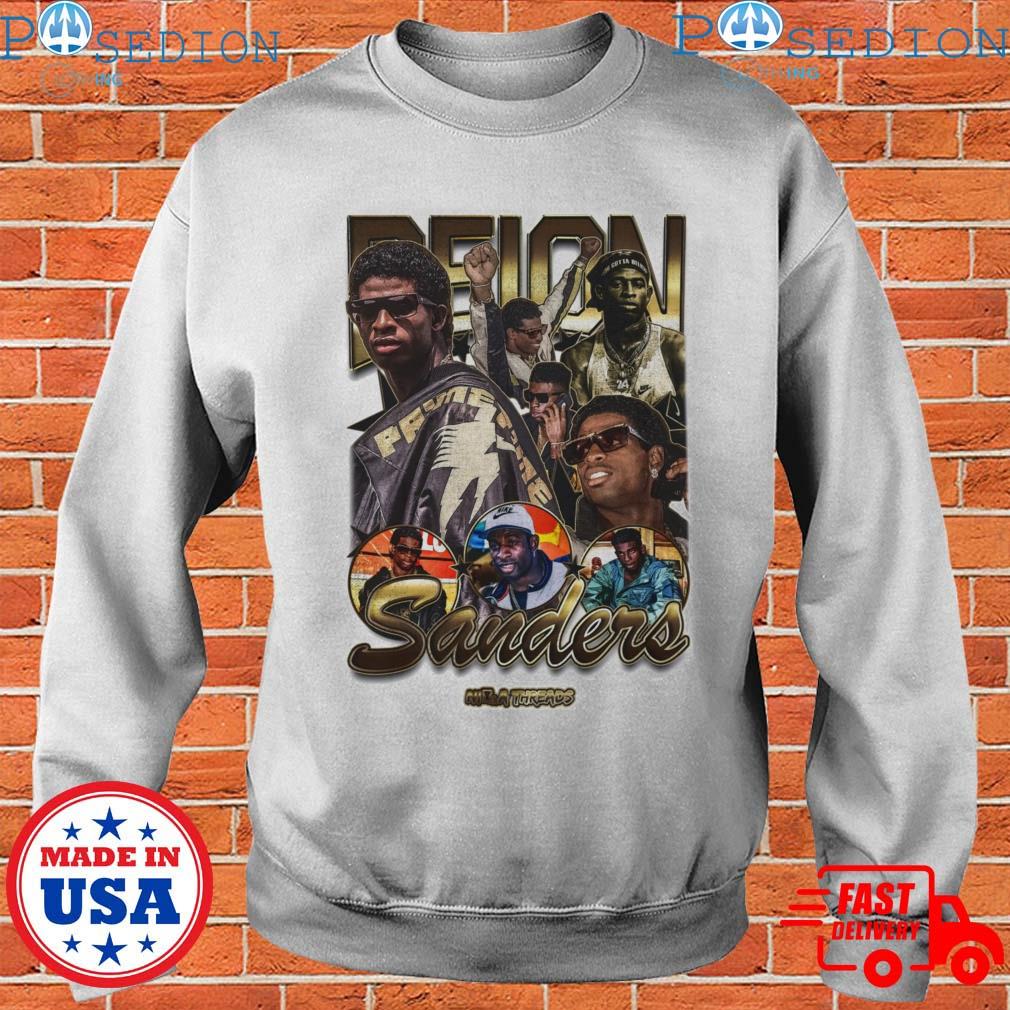 Vintage 90s Graphic Style Deion Sanders T-Shirt Deion Sanders