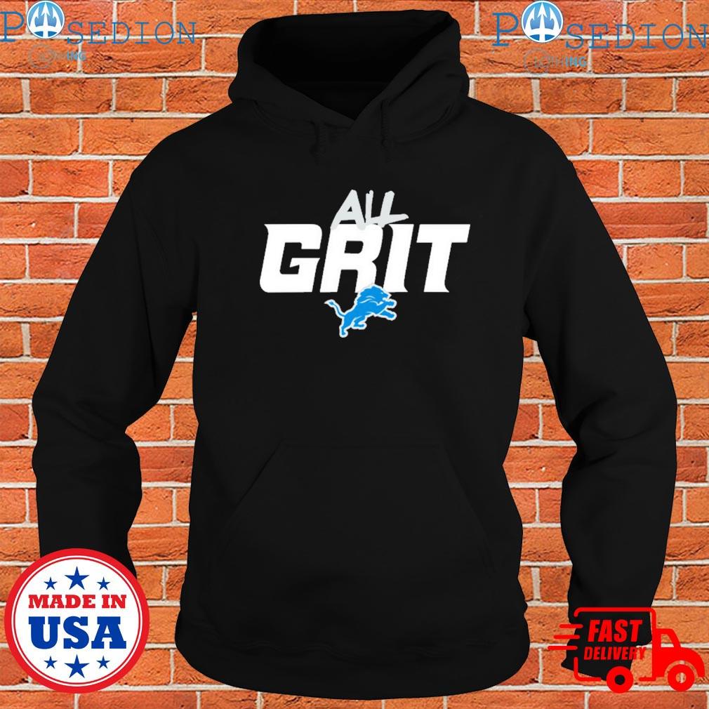 All Grit Detroit Lions Hoodie -  Worldwide Shipping