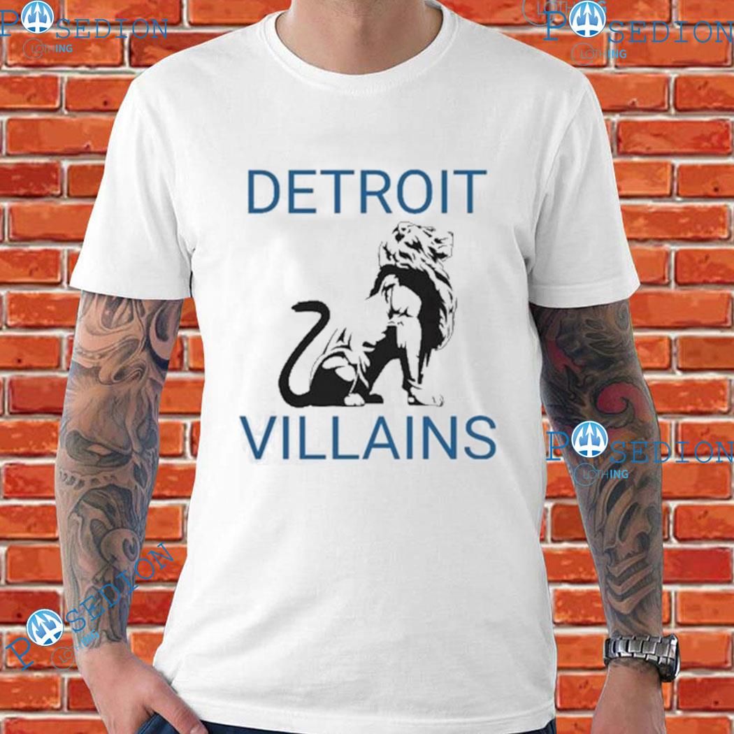 Detroit Lions Detroit Villains T-Shirt, hoodie, sweater, long sleeve and  tank top