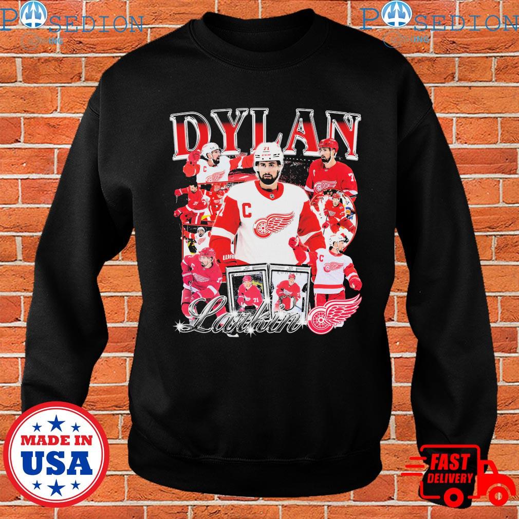 Detroit Red Wings Dylan Larkin Hoodies, Red Wings Dylan Larkin