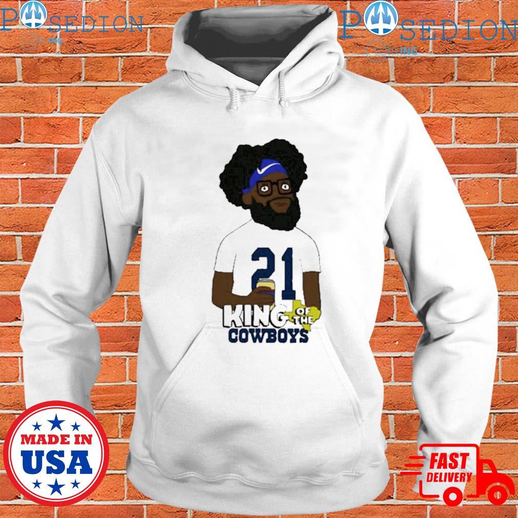 Ezekiel Elliott King Of The Cowboys T-Shirt, hoodie, sweater, long sleeve  and tank top