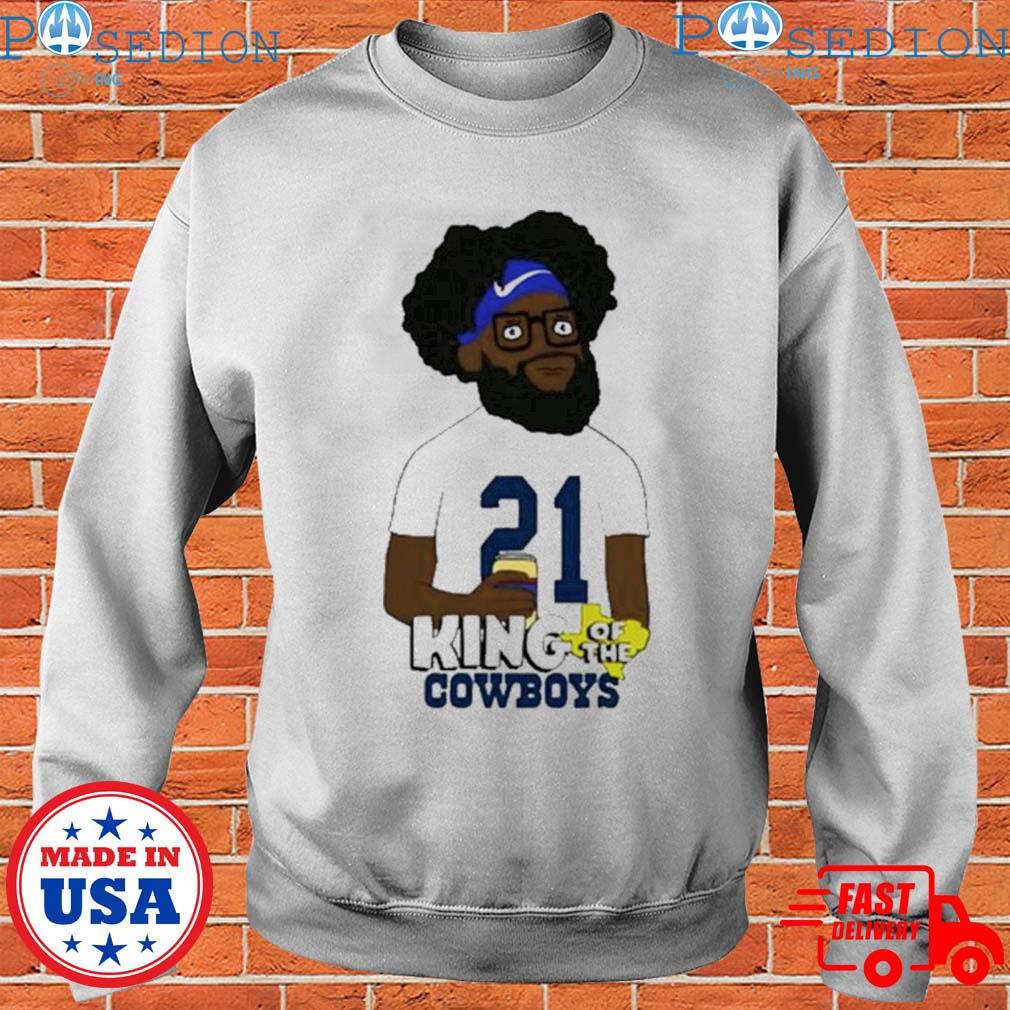 Ezekiel Elliott King Of The Cowboys T-Shirt, hoodie, sweater, long sleeve  and tank top