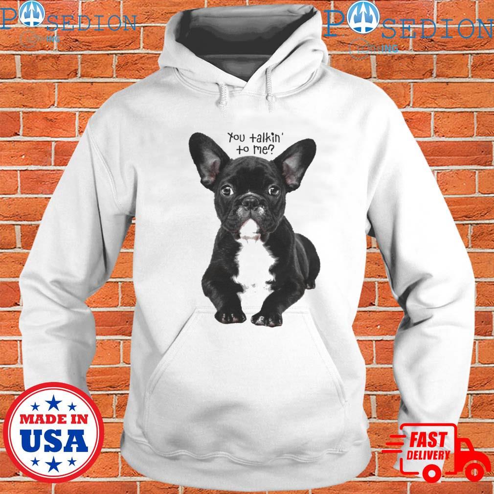 dodgers, Tops, White Dodgers French Bulldog Crew Neck