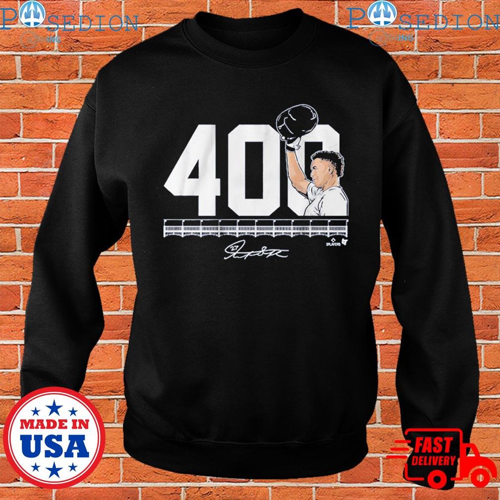 New York Yankees Giancarlo Stanton 400 Signature T-shirt,Sweater