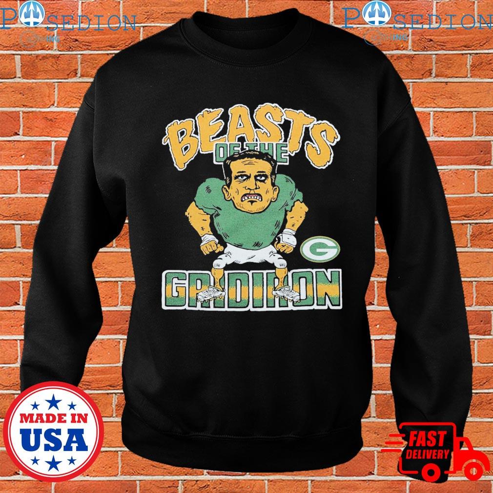 Official Green Bay Packers Beasts Of The Gridiron Logo Shirt, hoodie,  sweater, long sleeve and tank top