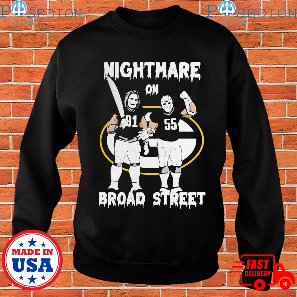 Green Bay Packers Nightmare On Broad Street T-Shirt