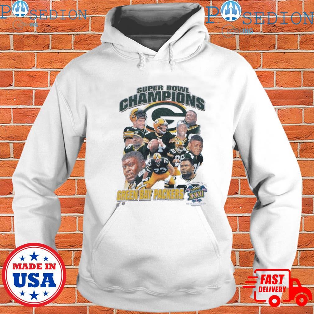 Super bowl xxxl Champions Green Bay Packers shirt, hoodie, sweater, long  sleeve and tank top