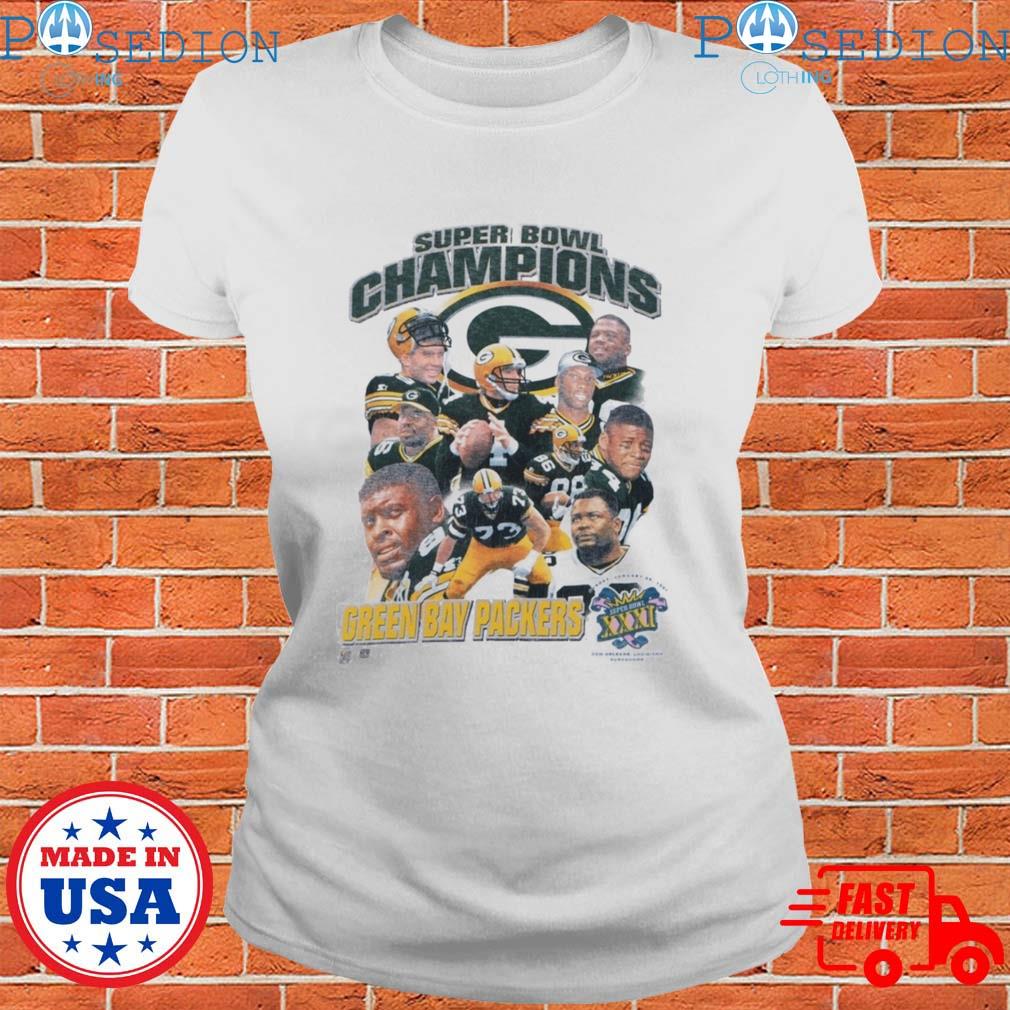 packers t shirts women's