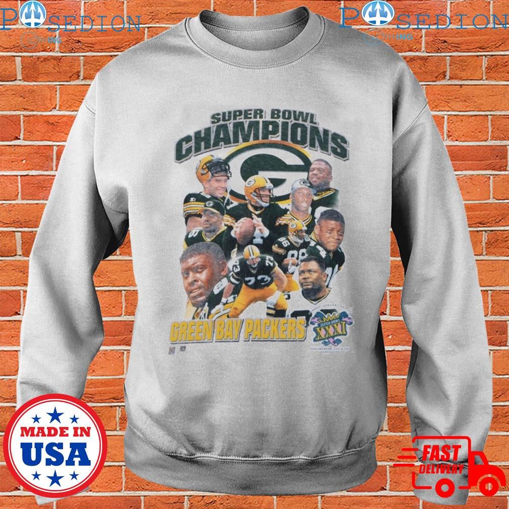 Green Bay Packers Men's World Champions Hooded Sweatshirt 21 / 3XL