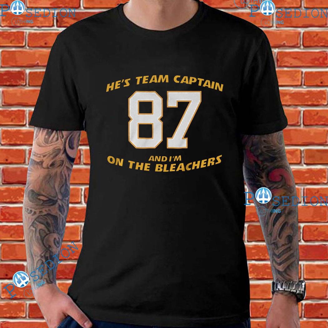 Official he's Team Captain And I'm On The Bleachers Shirt, hoodie, sweater,  long sleeve and tank top