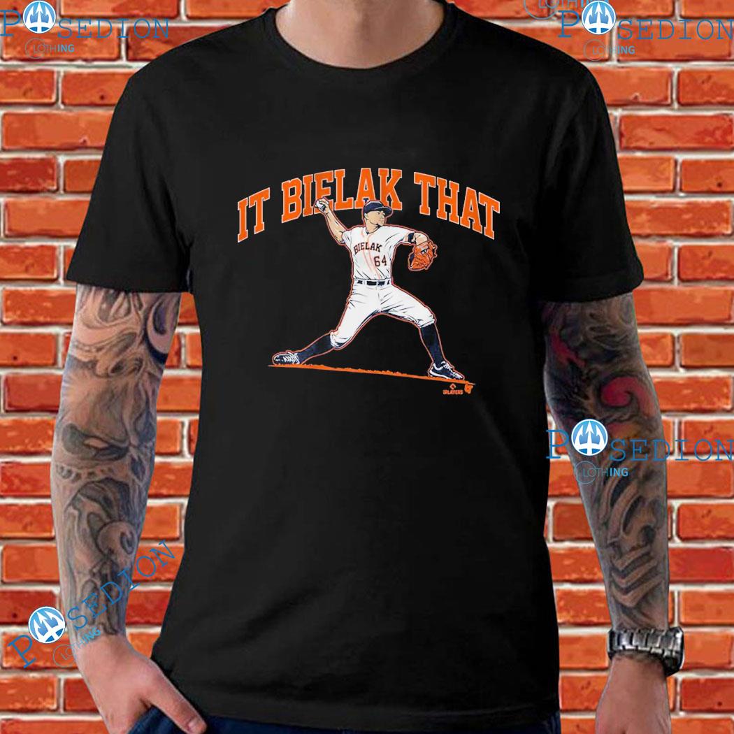 Official Brandon bielak it bielak that houston astros T-shirt