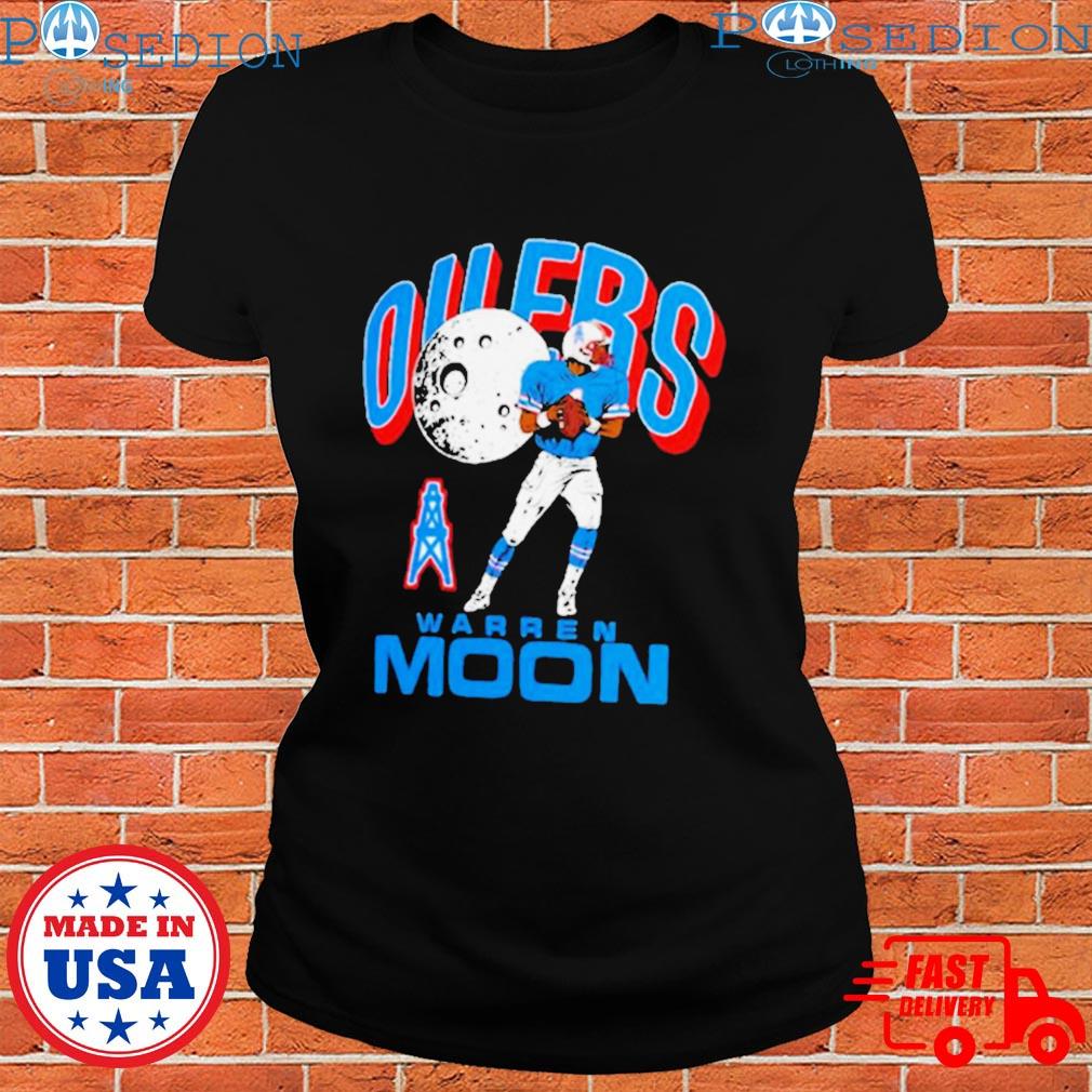 Houston Oilers Warren Moon Player Caricature Tri-Blend T-Shirts, hoodie,  sweater, long sleeve and tank top