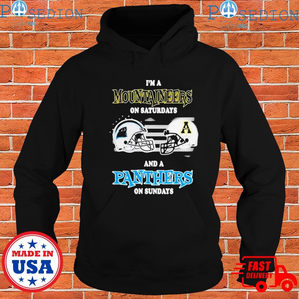 I'm A Carolina Panthers On Saturdays And A Appalachian State Mountaineers  On Sundays 2023 T-Shirts, hoodie, sweater, long sleeve and tank top