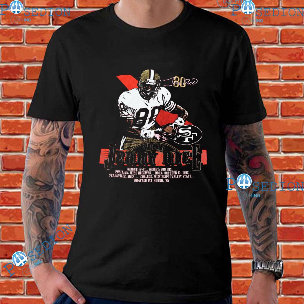 Official Jerry rice the greatest san francisco 49ers T-shirt, hoodie, tank  top, sweater and long sleeve t-shirt