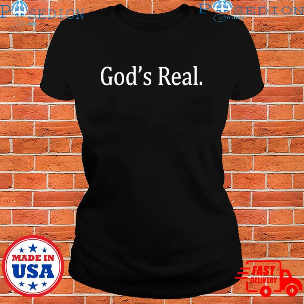 Jim Kelly Wearing God'S Real T-Shirts, hoodie, sweater, long