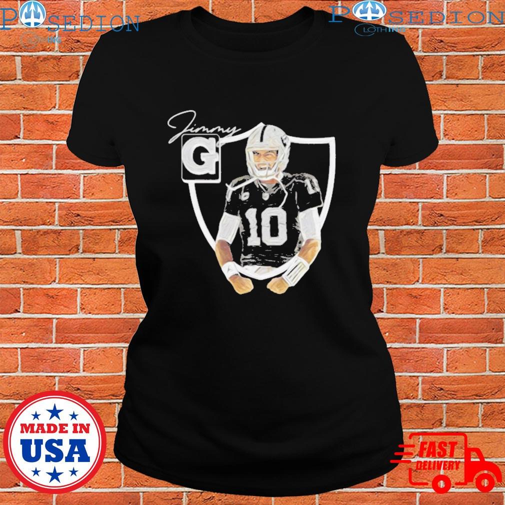 Jimmy G Jimmy Garoppolo Raiders Logo Hooded Sweatshirt Hoodie 