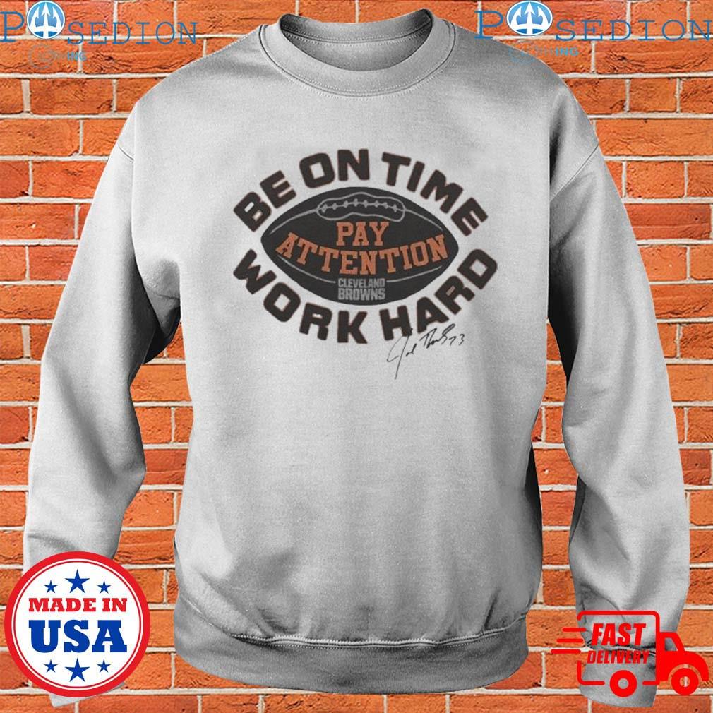 Official Cleveland browns joe thomas class of 2023 homage shirt, hoodie,  sweater, long sleeve and tank top