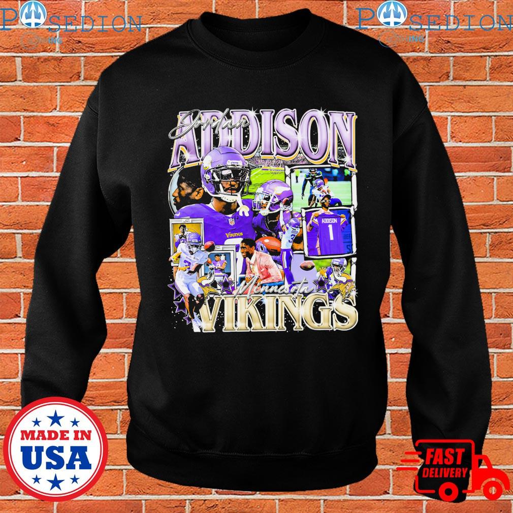 Jordan Addison Minnesota Vikings T-Shirt, hoodie, sweater, long sleeve and  tank top