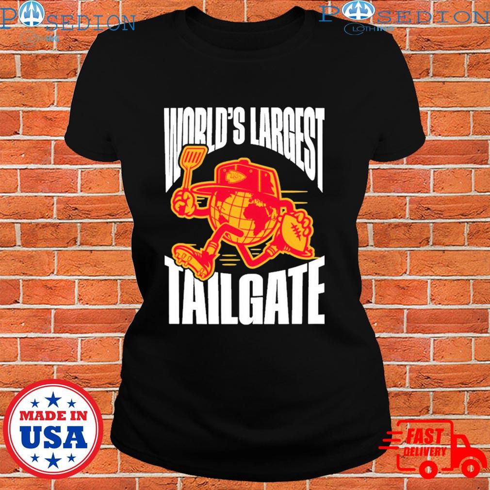 Official kansas City Chiefs World's Largest Tailgate Bud Light Logo Shirt,  hoodie, sweater, long sleeve and tank top