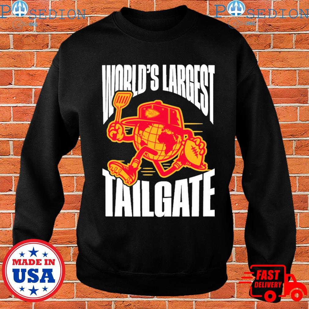 World's Largest Tailgate Kansas City Chiefs shirt, hoodie, sweatshirt,  ladies tee and tank top