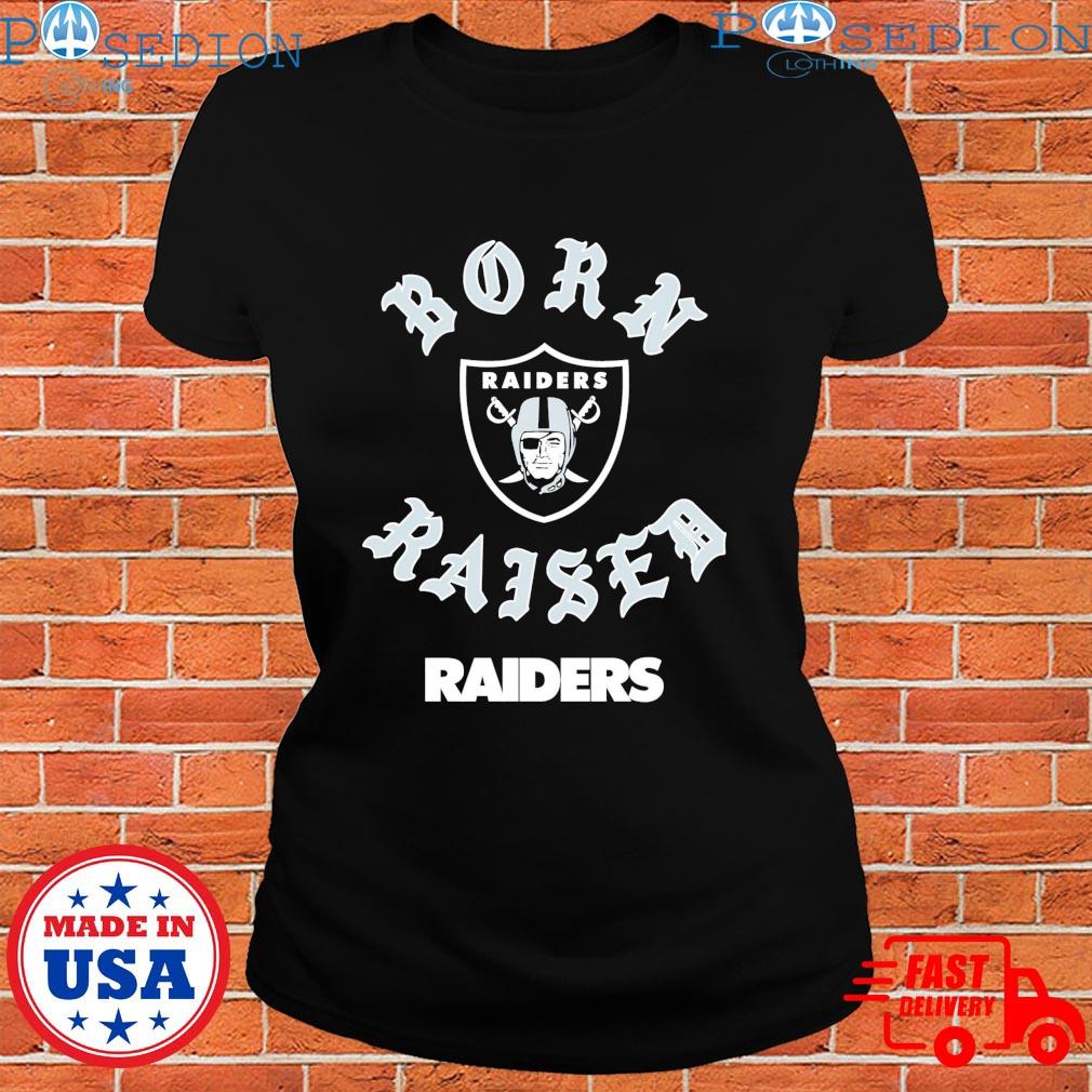 Las Vegas Raiders Born X Raised Shỉ t, hoodie, sweater, long sleeve and  tank top