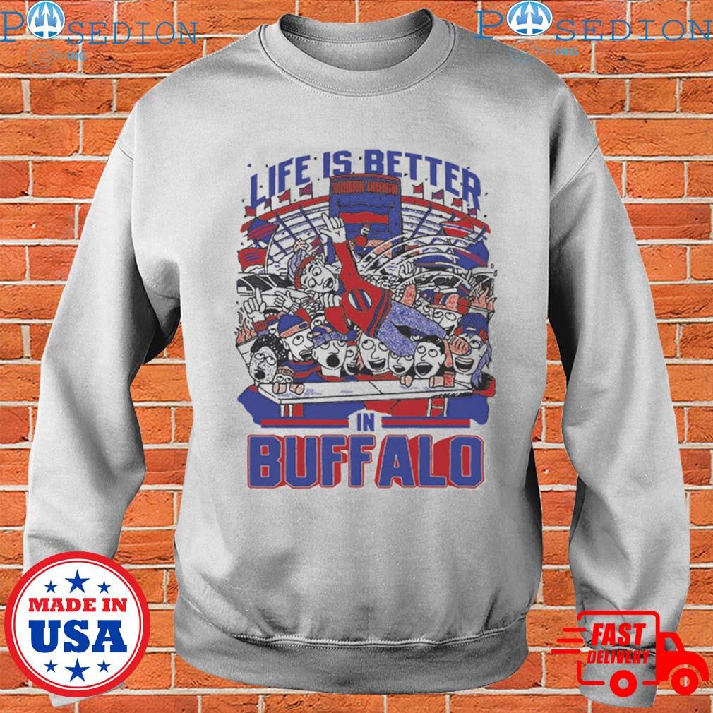 Buffalo Bills 4 Life logo shirt S - 5XL!!! Fast Ship!