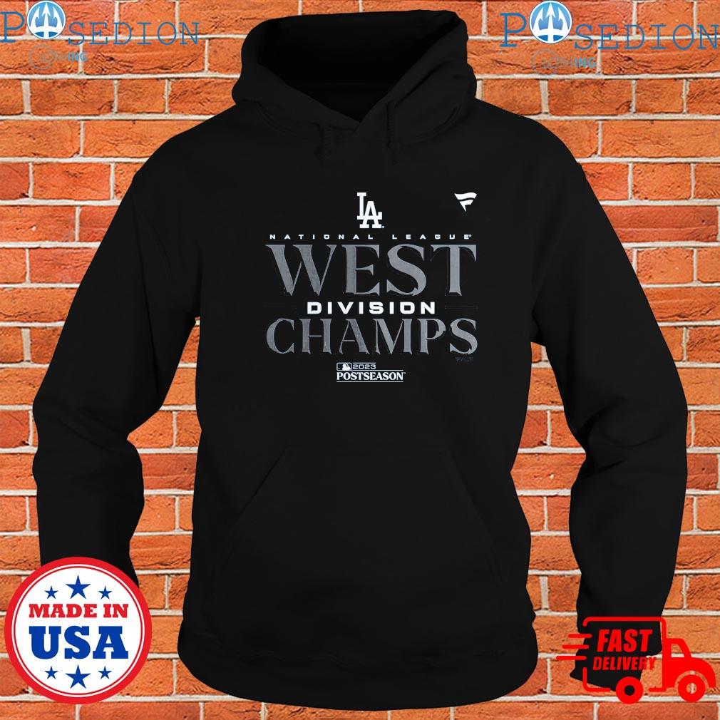 Official 2023 mlb nl west Division champions are los angeles Dodgers T-shirt,  hoodie, tank top, sweater and long sleeve t-shirt