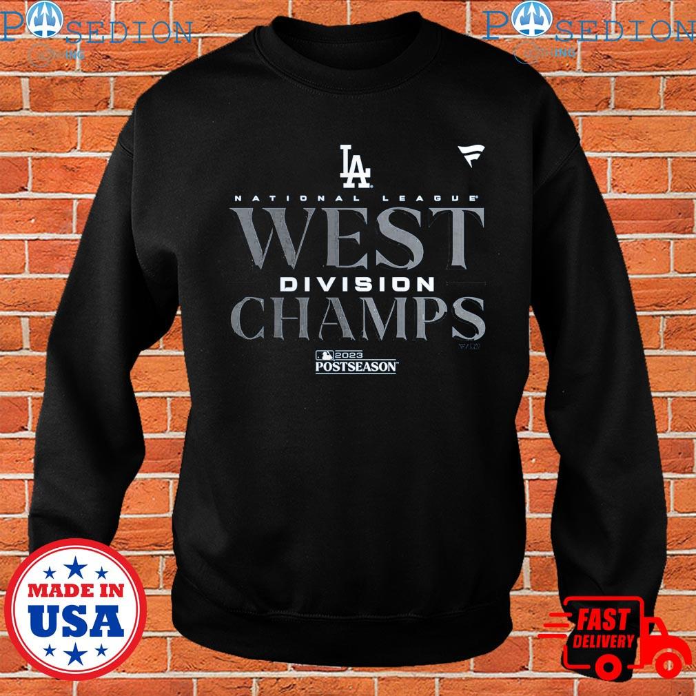 Los Angeles Dodgers 2023 NL West Division champions shirt, hoodie