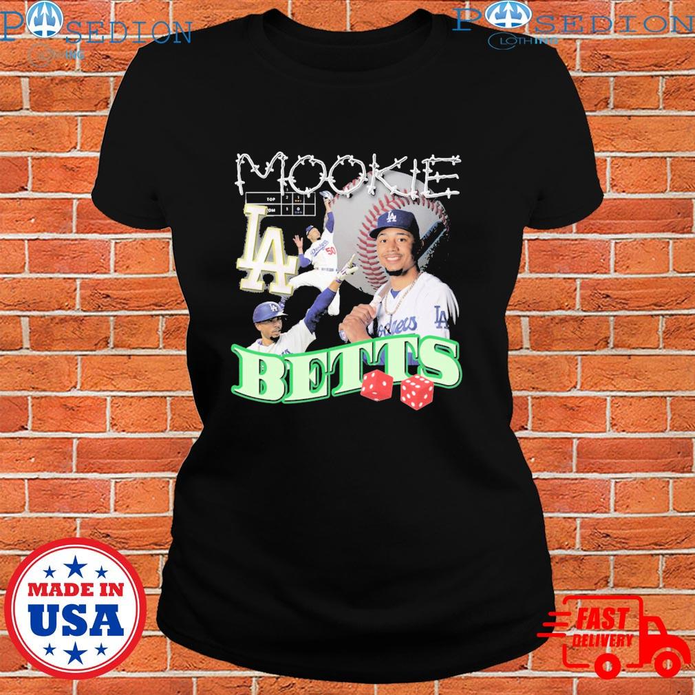 Mookie Betts Los Angeles Text T-shirt
