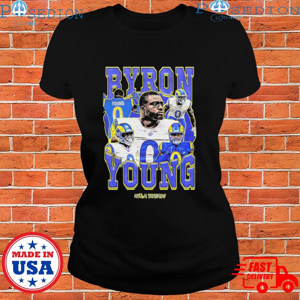 Byron Young Los Angeles Rams vintage shirt, hoodie, sweater, long sleeve  and tank top