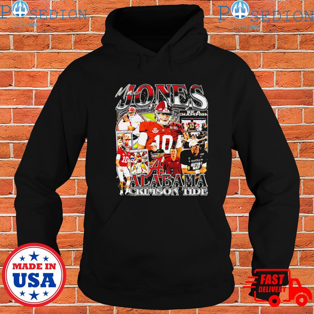 Mac Jones Alabama Crimson Tide football shirt, hoodie, sweater, long sleeve  and tank top