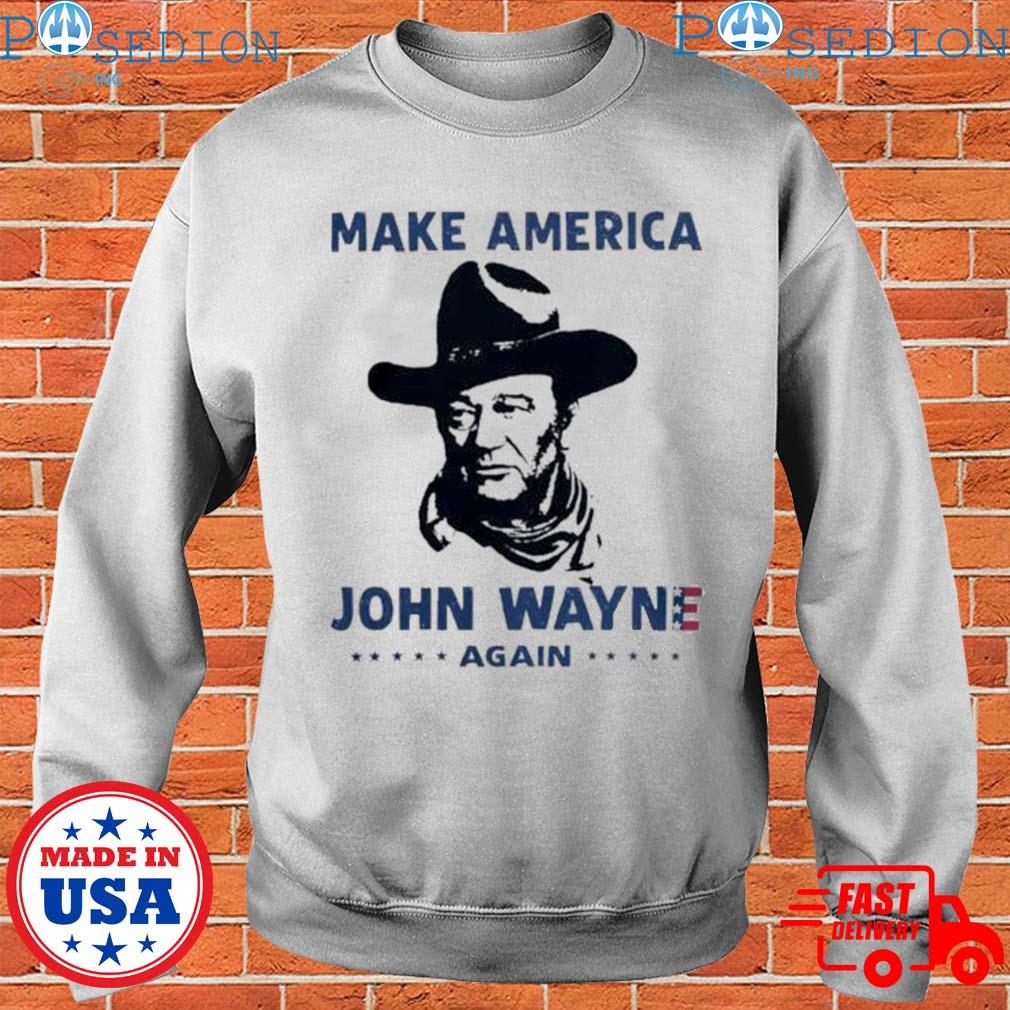 John Wayne Make America Cowboy Again Style Jersey Baseball Shirt Custom  Number And Name - Freedomdesign