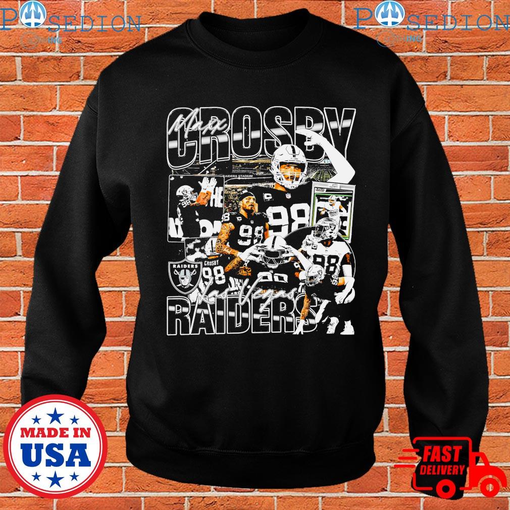 Official las Vegas Raiders Maxx Crosby 98 2023 Shirt, hoodie