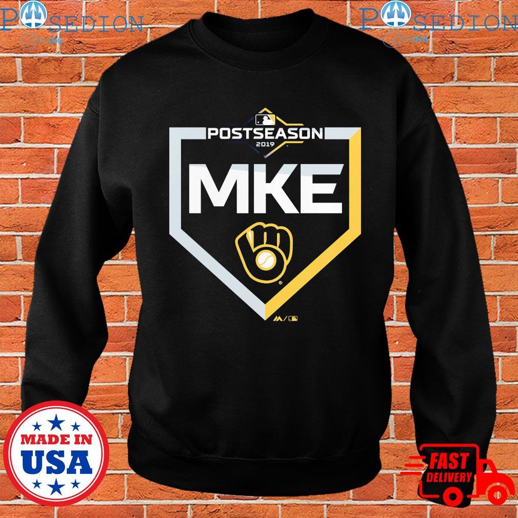Men's Milwaukee Brewers Majestic 2019 Postseason Dugout Authentic T-Shirts,  hoodie, sweater, long sleeve and tank top