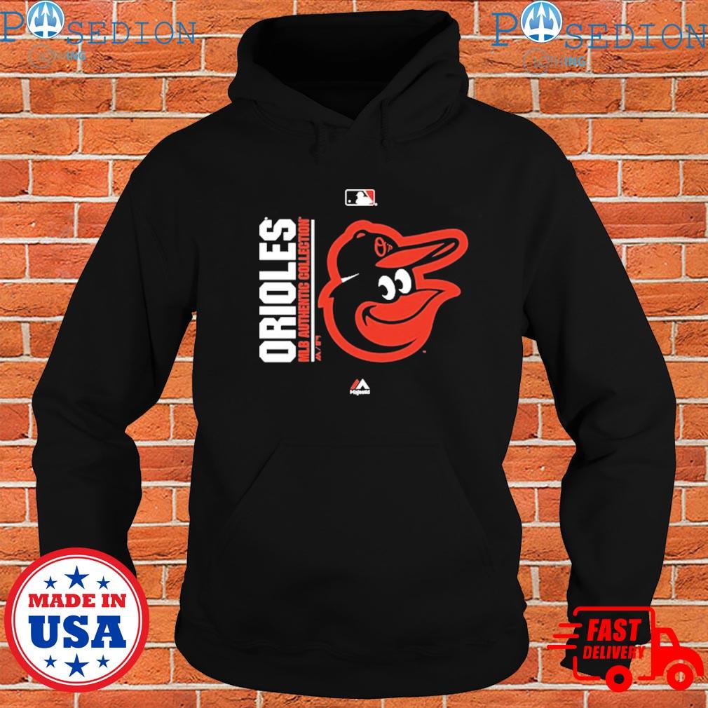 Baltimore Orioles MLB Women's Majestic Plus Size Pullover Hoodie