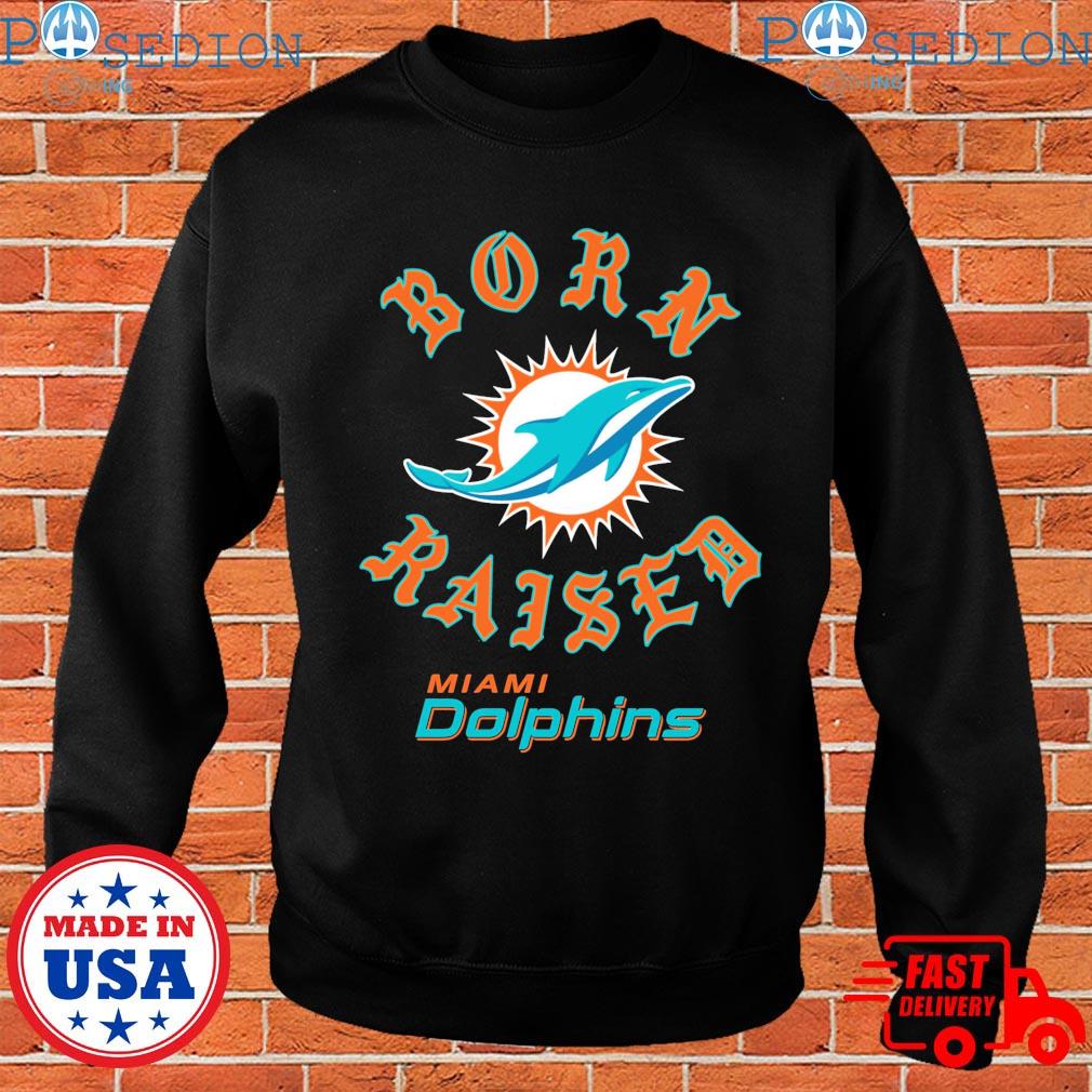 Miami Dolphins Women's Neck Long Sleeve T Drive Forward V