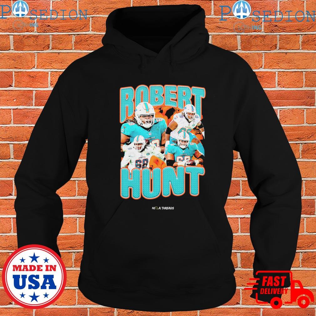 Miami Dolphins Robert Hunt Graphic T-Shirts, hoodie, sweater, long sleeve  and tank top