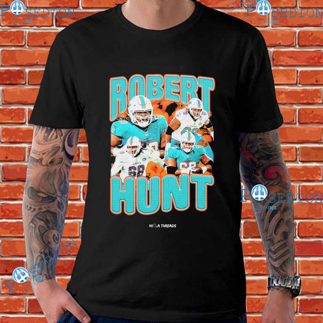 Miami Dolphins Robert Hunt Graphic T-Shirts, hoodie, sweater, long sleeve  and tank top