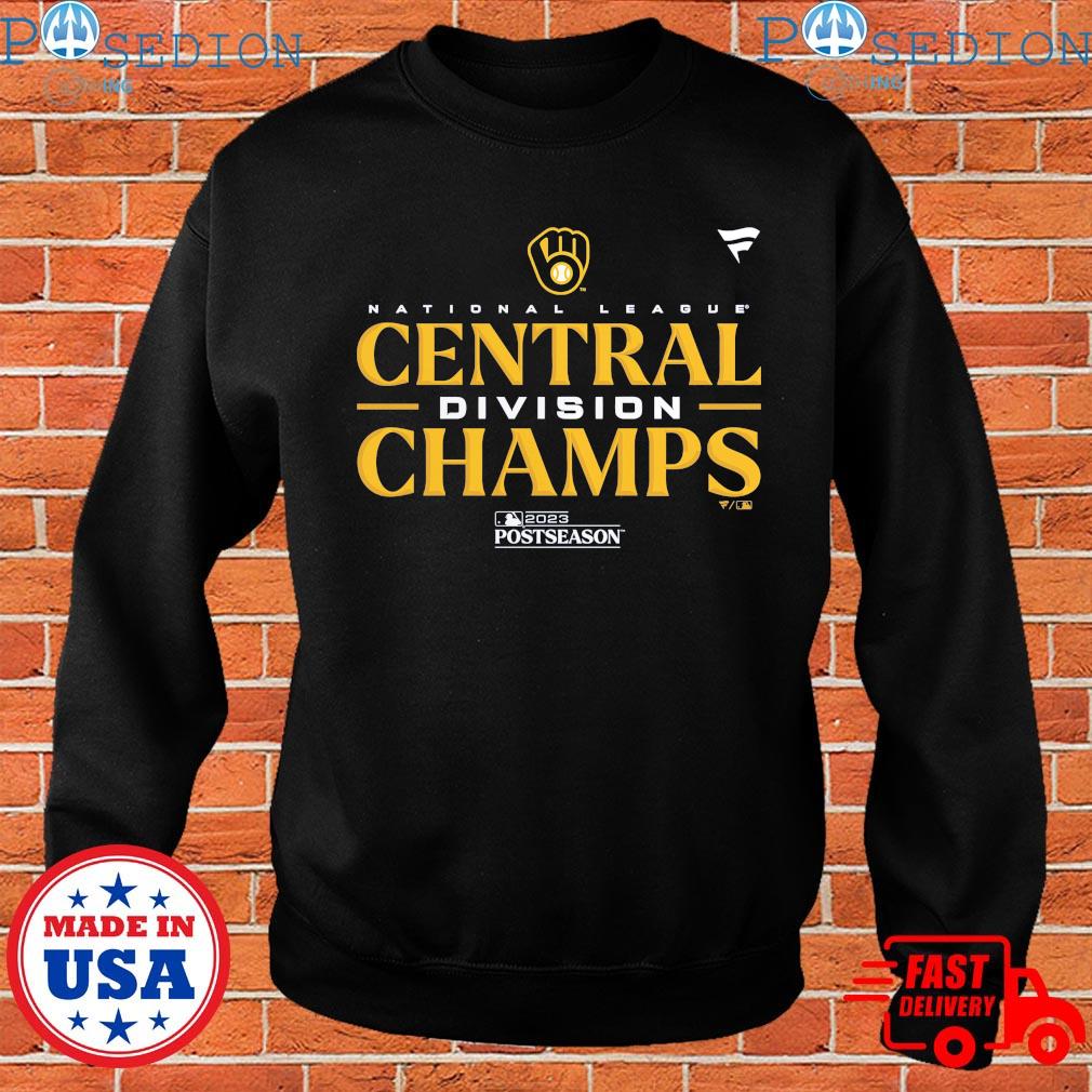 Brewers 2023 Milwaukee Brewers NL Central Division Champions Shirt, hoodie,  sweater, long sleeve and tank top