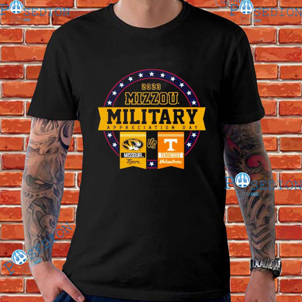 Official Mizzou Tigers vs Tennessee Military Appreciation 2023 Shirt,  hoodie, sweater and long sleeve