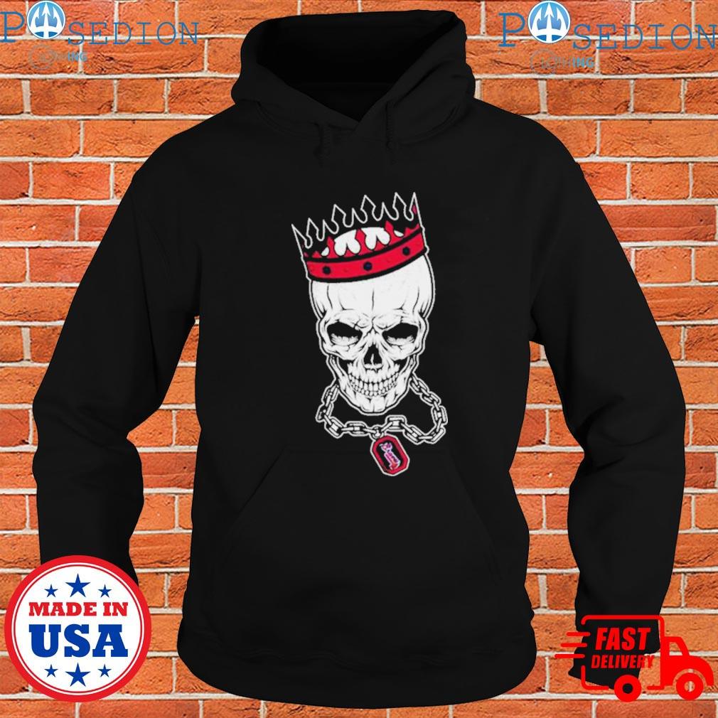 MLB Atlanta Braves Skull Rock With Crown 2023 shirt, hoodie