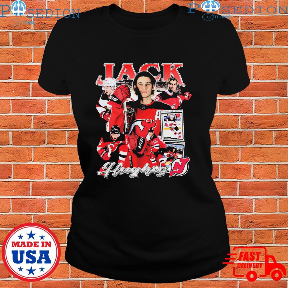 Jack Hughes 86 New Jersey Devils hockey logo 2023 T-shirt, hoodie, sweater,  long sleeve and tank top