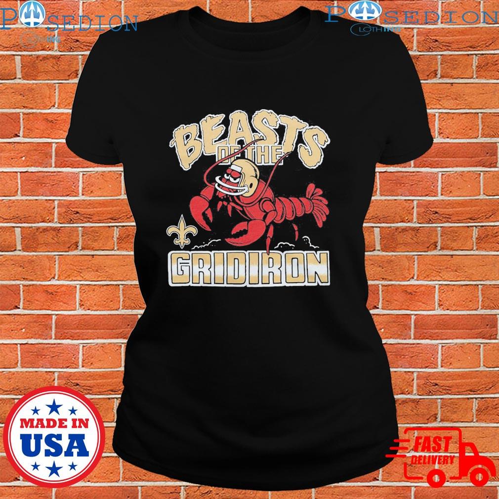 New Orleans Saints Beasts Of The Gridiron Shirt - Shibtee Clothing