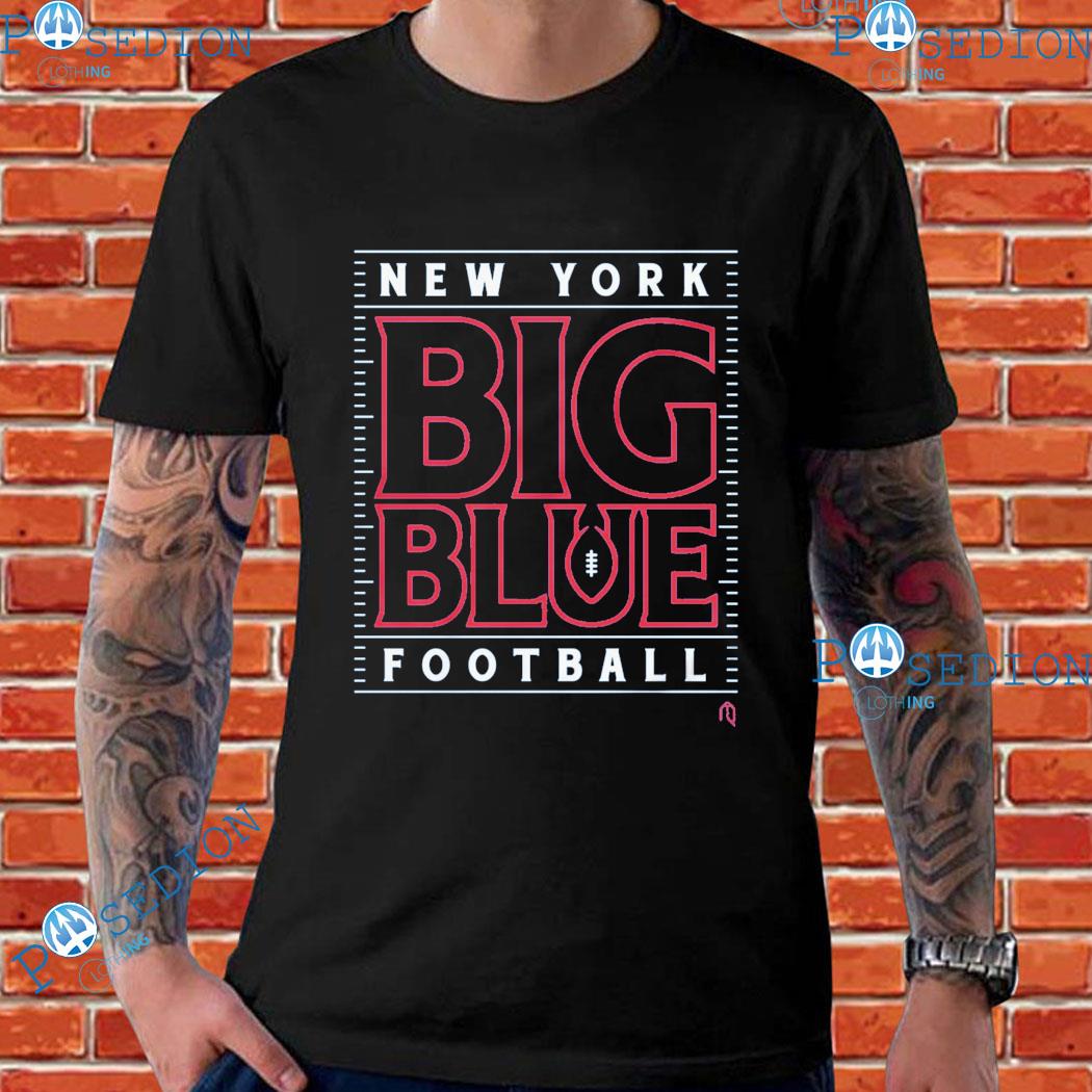 New York Giants Big Blue logo T-shirt, hoodie, sweater, long